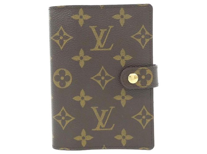 Louis Vuitton Monogram Agenda PM R20005 Organizer Brown