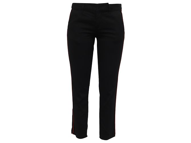 Pantalones Nili Lotan en algodón negro
