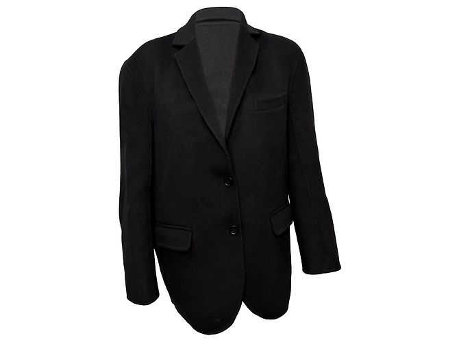 Blazer Quinn in lana nera Anine Bing
