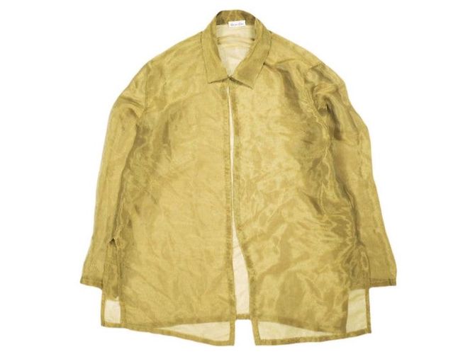 Autre Marque Hemd Steven Alan CHAMBRAY ORGANDY SHIRT Gelb Senf