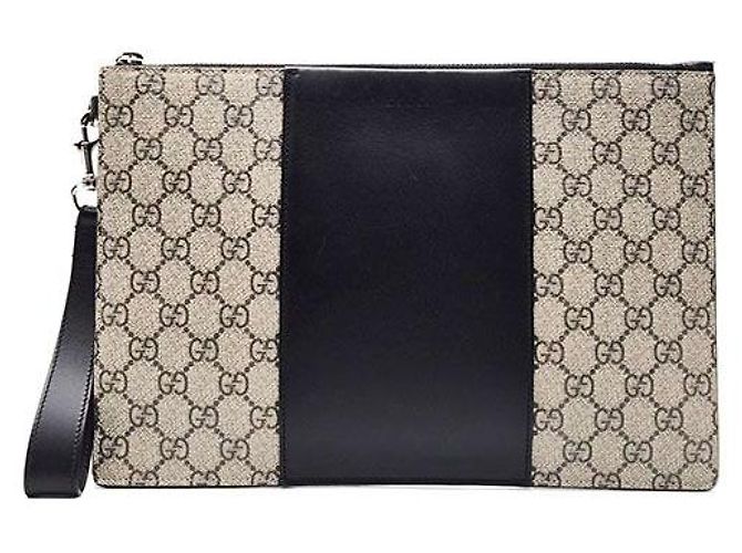 Gucci Clutch Supreme Eden Marrone