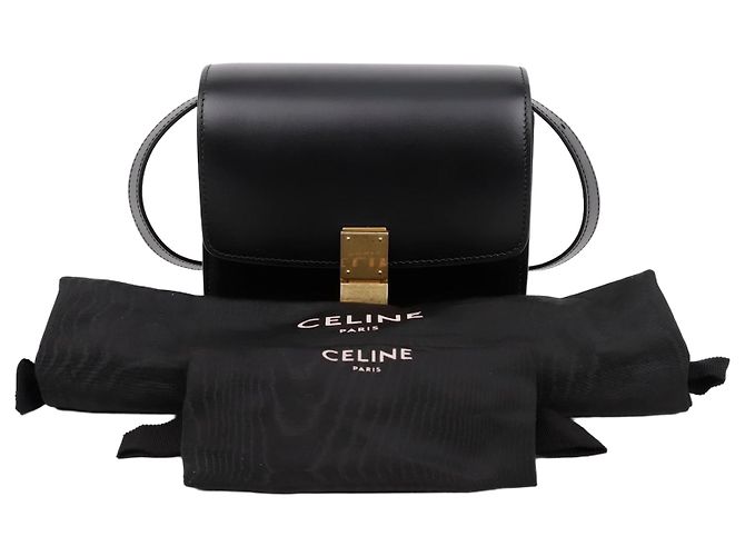 Céline Piccola borsa a tracolla Classic Box Nero