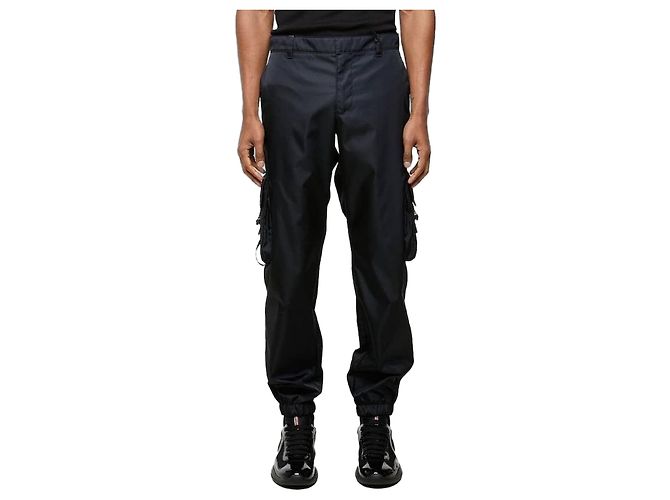 Prada Nylon Pants Black