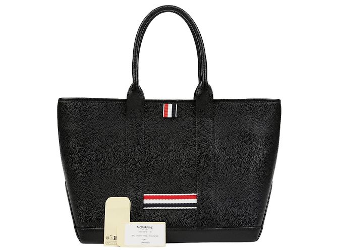 Thom Browne Tool Small Tote Bag Black