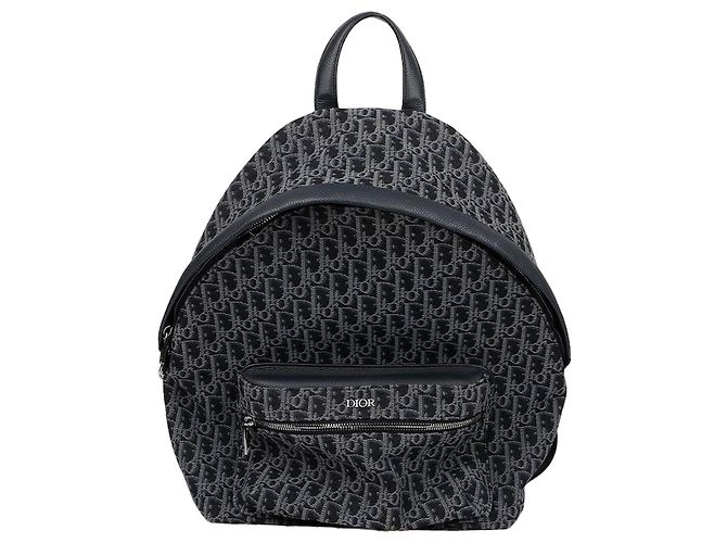 Dior Oblique Rider Backpack Black