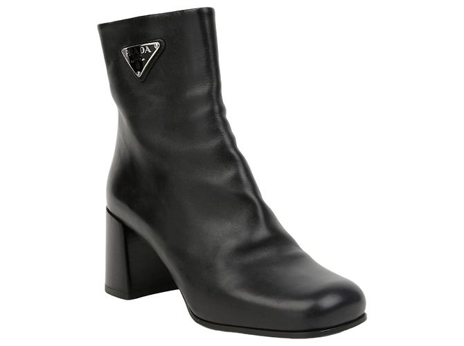 Prada Ankle Boots Size Black