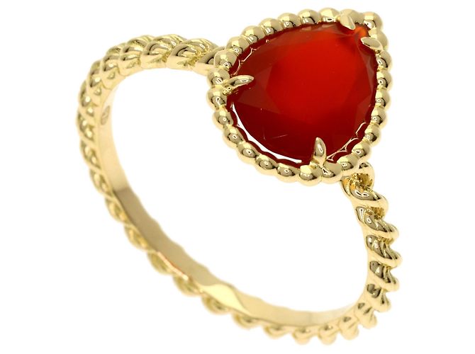 Anello Serpent Bohème Small in Corniola Boucheron D'oro