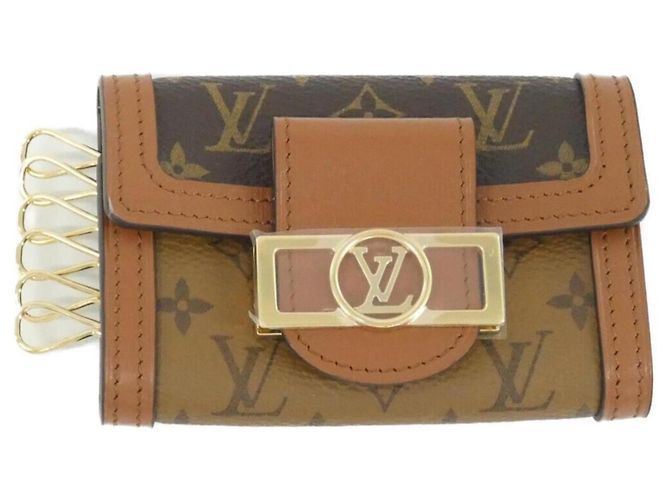 Étui à clés Louis Vuitton Monogram Dauphine Marron Monogramme