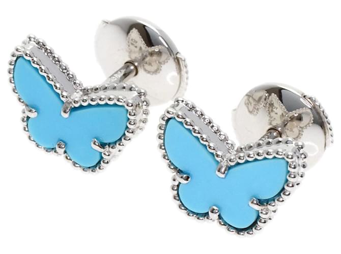 Brincos Sweet Papillon Turquoise Van Cleef & Arpels 