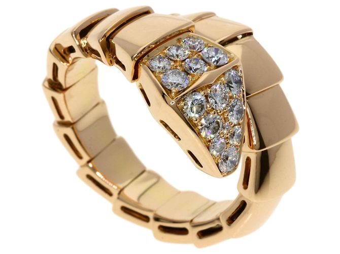 Bulgari Anello Serpenti Viper con diamante M