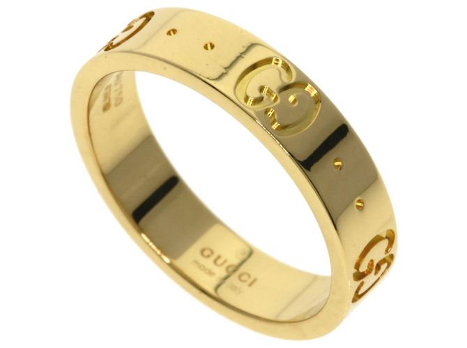 Anillo Icon #9 Gucci en oro amarillo de 18K