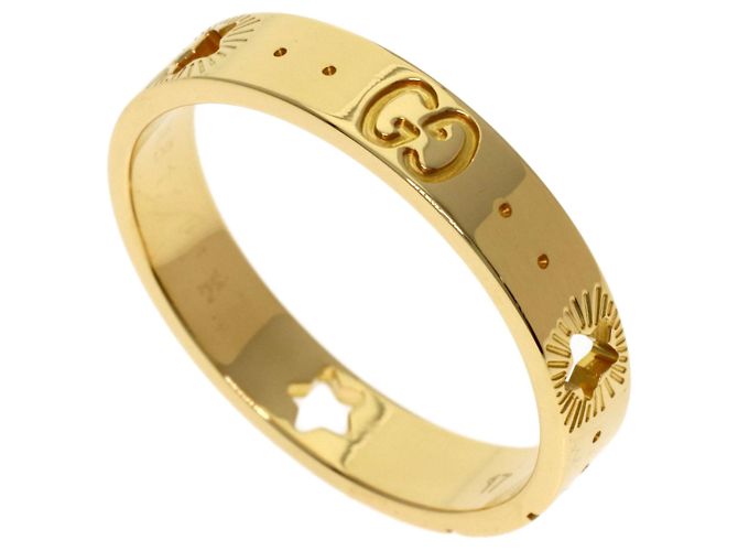 Anillo Gucci Icon Star en oro amarillo de 18K