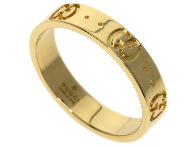 Anillo Icon #13 Gucci en oro amarillo de 18K