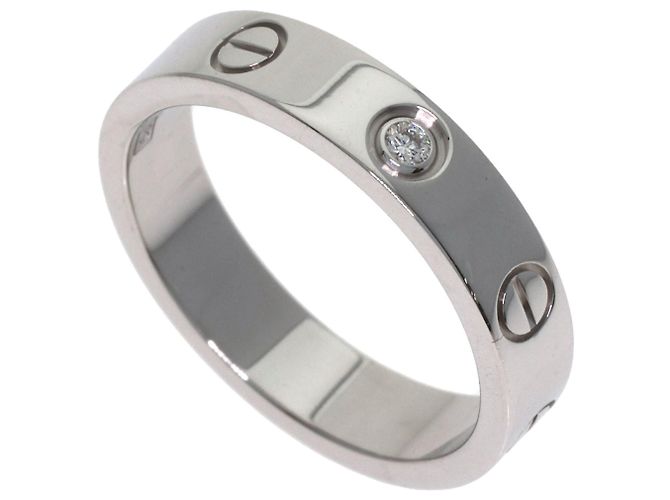 Anillo Mini Love de Cartier en oro blanco de 18K