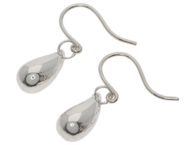 Tiffany & Co. Silberne Tropfen-Steckohrringe