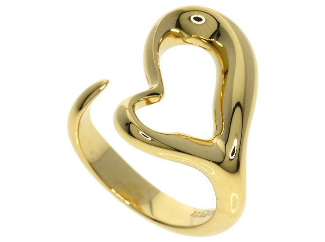 Elsa Peretti Anillo Open Heart de Tiffany & Co. en oro amarillo de 18K