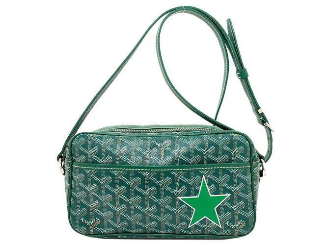 Borsa a Spalla Goyard Cup Vert PM Star Print Verde