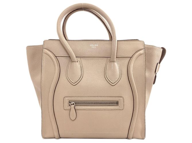 Céline Borsa Tote Mini Celine Luggage Marrone