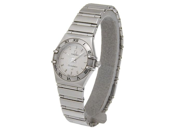 Omega Constellation Quarz Edelstahl 22