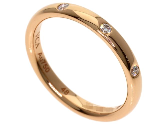 Anel de banda Tendrement 3P Diamond da Van Cleef & Arpels 