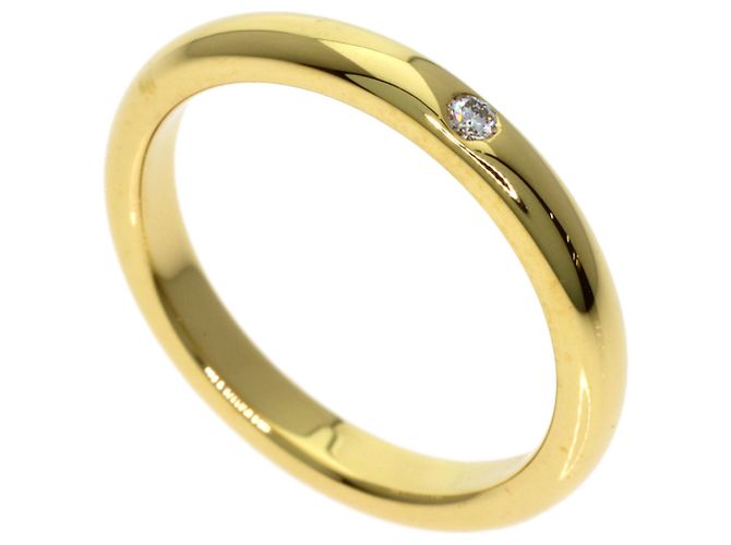 Tiffany & Co. 18K Gelbgold Diamantring