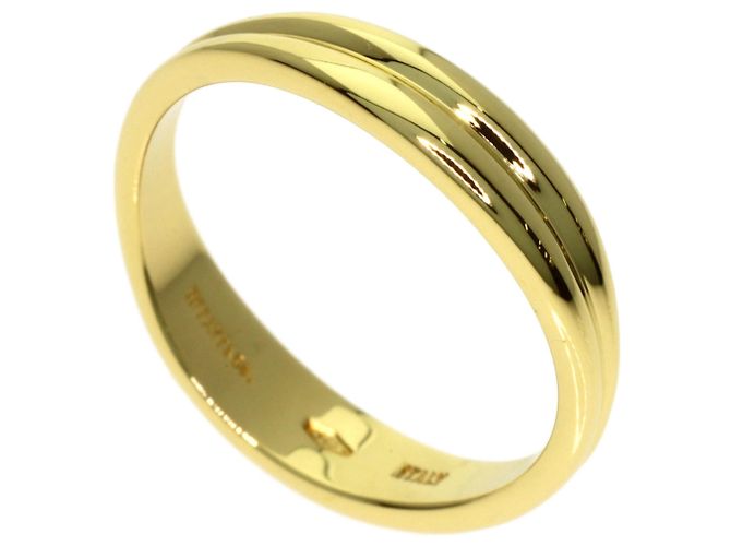 Anello Double Wave di Tiffany & Co. in oro giallo 18K