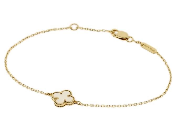 Van Cleef & Arpels Sweet Alhambra Shell Bracelet 