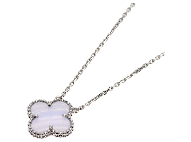 Van Cleef & Arpels Vintage Alhambra Chalcedony Necklace 