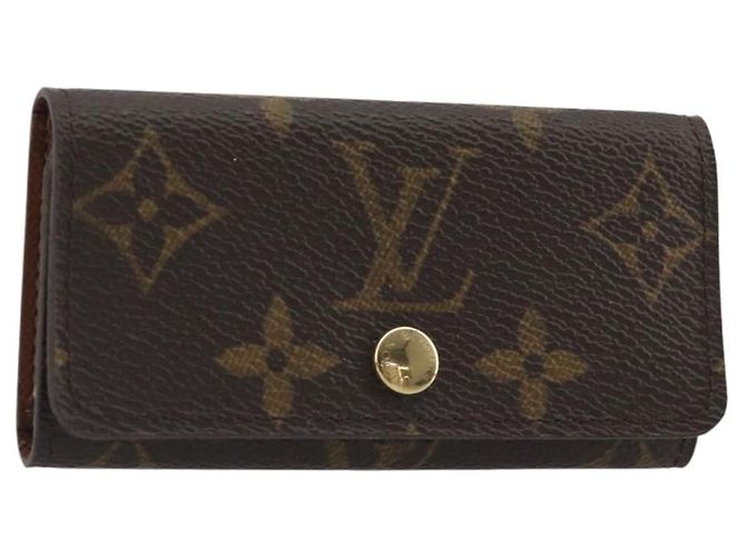 LOUIS VUITTON Monogram Multicles 4 Key Case Monogram M62631 LV Auth 191155A Monograma