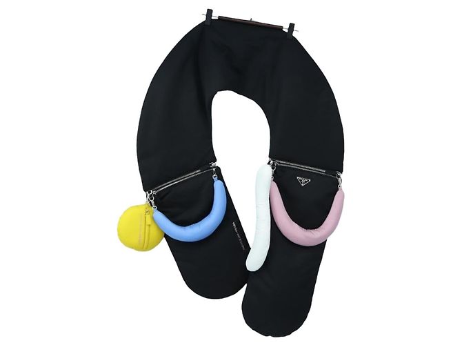 Borsa PRADA Nylon Invites Yooo Daln/Kazuyo Sejima Collaboration Auth 191458SAM Nero Argento