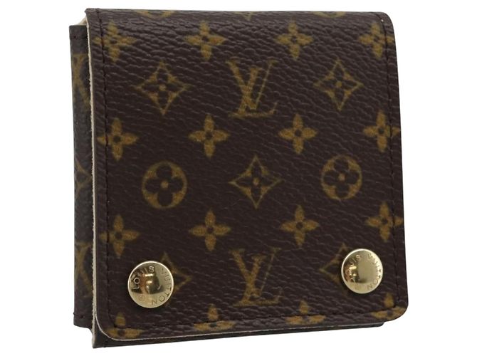 LOUIS VUITTON Estuche de Joyas Monogram Jewelry Case LV Auth 193000V Monograma