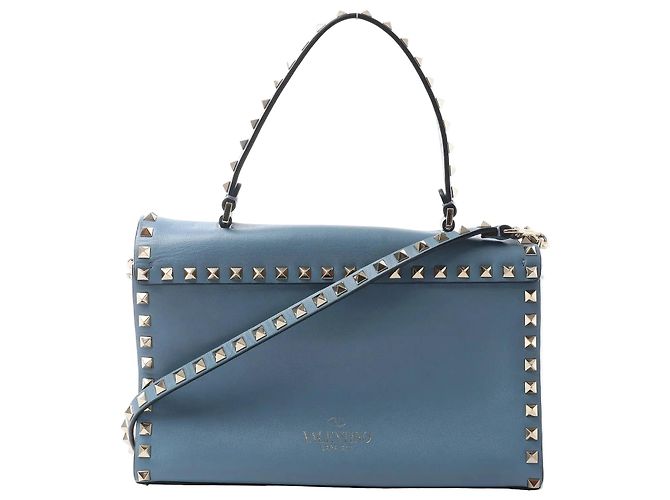 Valentino Garavani Borsa 2Way Rockstud Valentino in blu Beige
