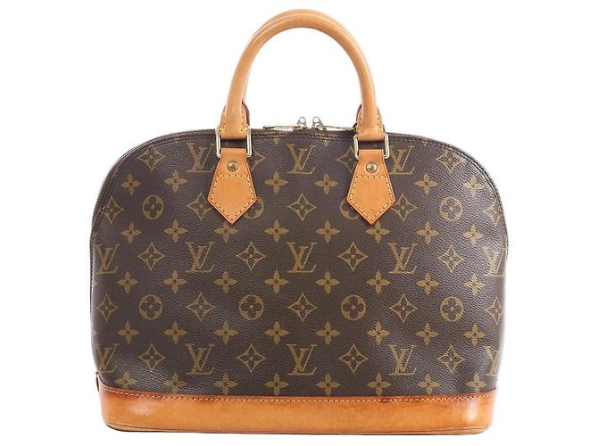 Bolsa Louis Vuitton Alma PM Monogram Canvas Marrom M51130