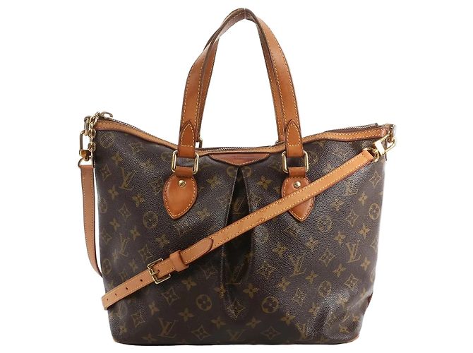 Bolsa 2Way Louis Vuitton Palermo PM Monogram Marrom M40145