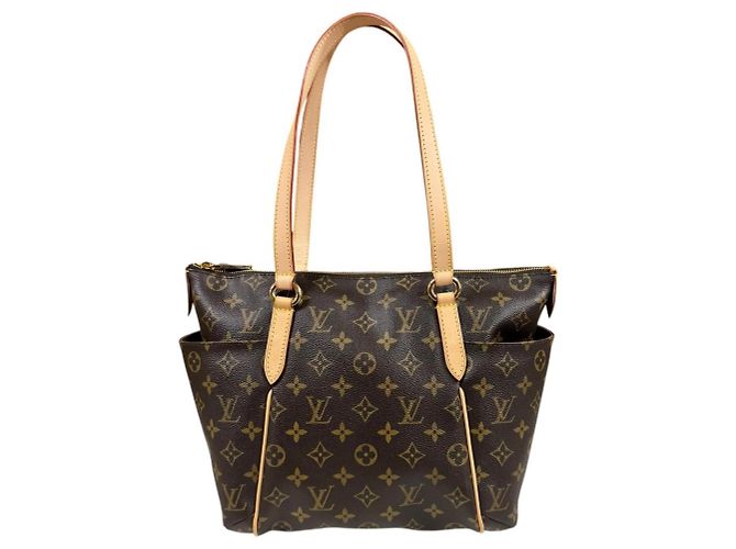 Bolso Tote Louis Vuitton Totally PM Monogram Castaño Multicolor Monograma