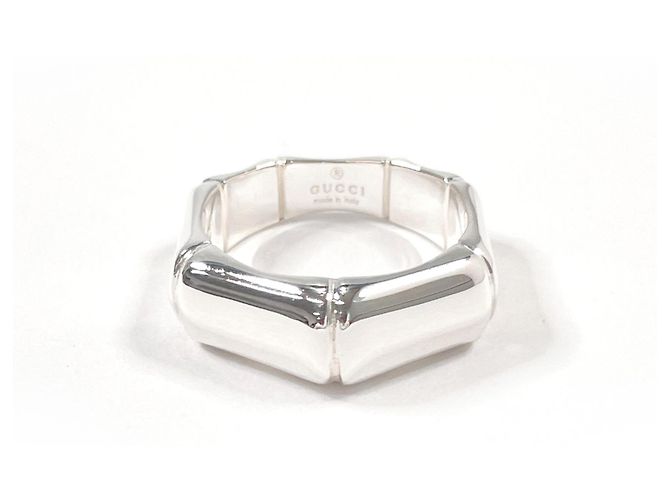 Gucci Bamboo Band Ring aus Silber 925