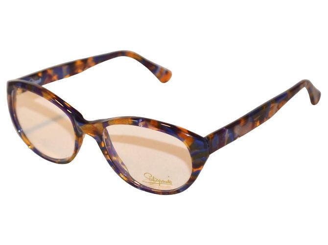 Schiaparelli SC719 Multicolored Acetate Optical Glasses Multiple colors