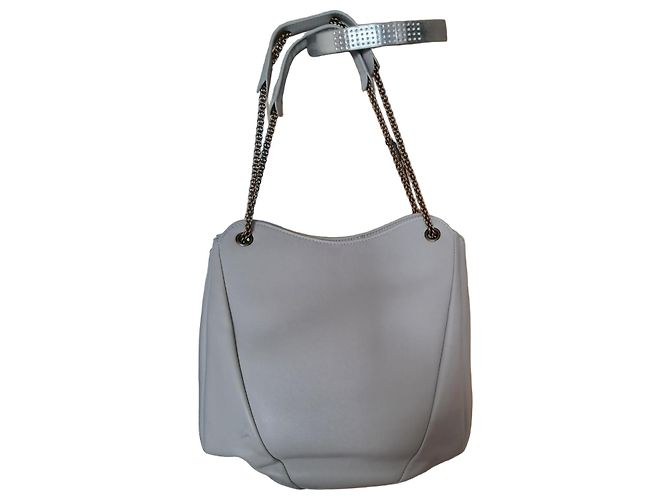 Saco Giorgio Armani La Prima Soft em Couro, Bege