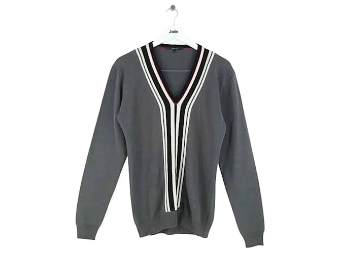 Gucci Anthrazitfarbener Pullover Anthrazitgrau 