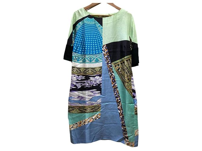 Autre Marque Abito in seta Etro Multicolore