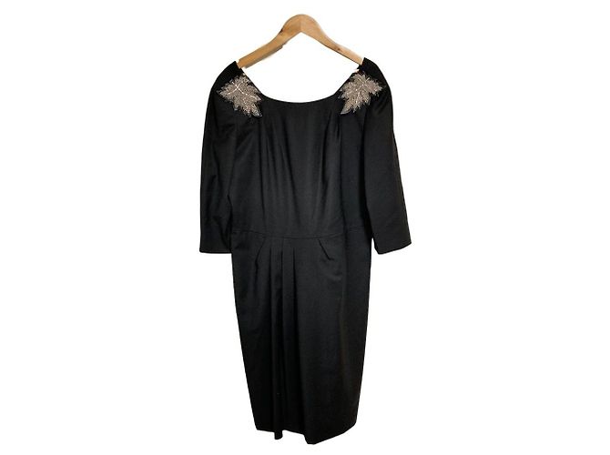 Autre Marque Paul & Joe Kleid Schwarz