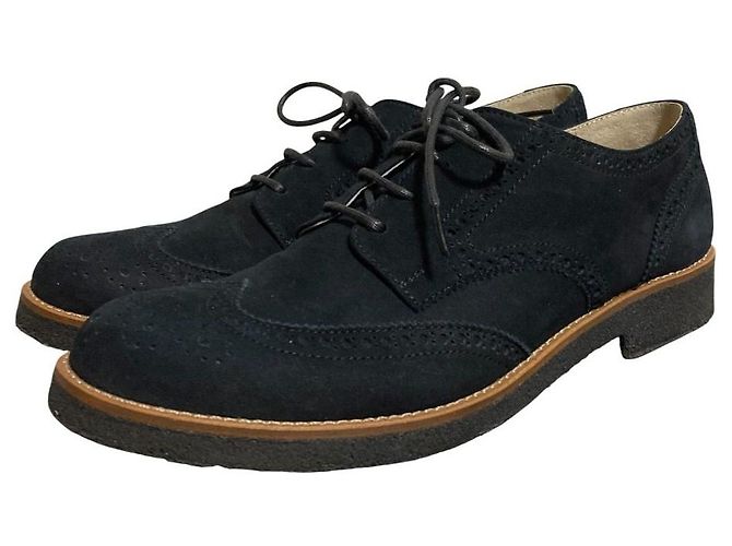 Autre Marque Chaussures Wingtip en daim MARGARET HOWELL idea Noir