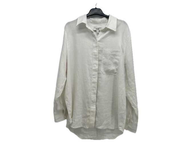 Camicia in lino bianca Cos Bianco