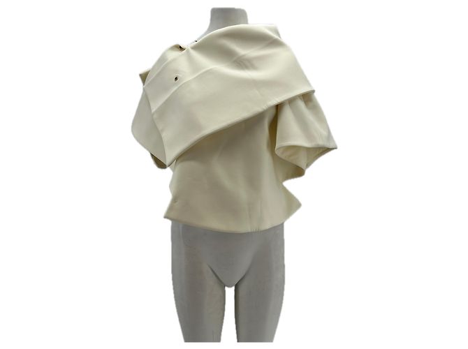 Autre Marque ARAKII Structured Top Beige Polyester S