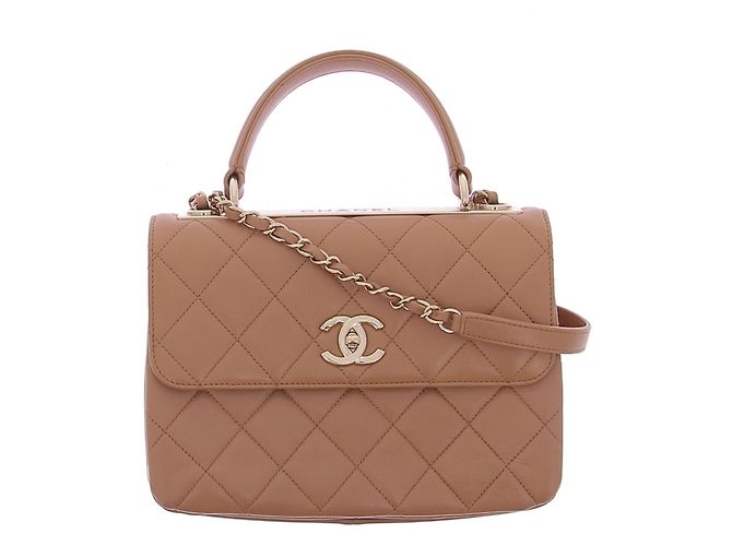 Sac Chanel Trendy CC Top Handle Marron