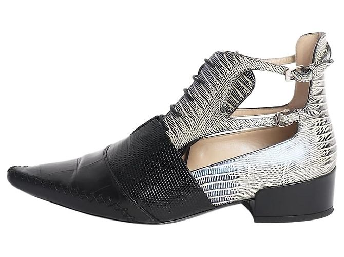 Dior Bottines à découpes Black Nomade - taille EU 37.5 Noir