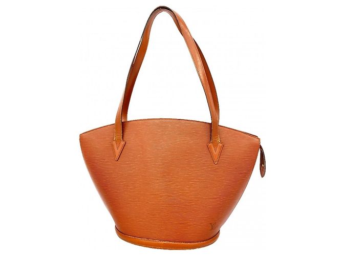 Borsa a Spalla Louis Vuitton Epi Saint Jacques Marrone
