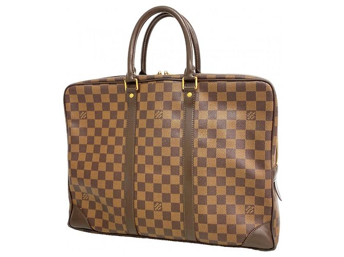 Louis Vuitton Damier Portedocuments Voyage Bag N41124 Damier ebène