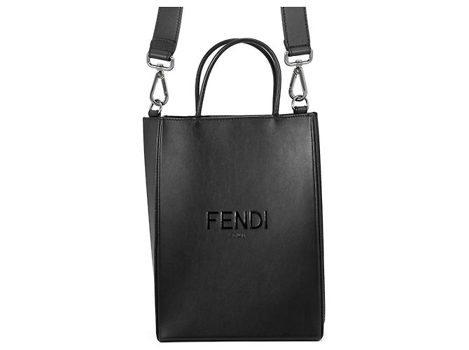 Fendi Black Leather Handbag
