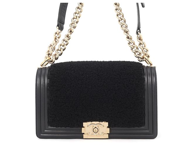 Borsa Chanel Boy Chanel nera Nero